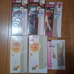 膝下　アンクル丈　ストッキング　6個セット　ストッキング まとめ売り