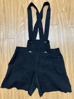 ショートパンツサロペット