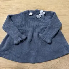 プティマイン　ラメぺプラムニット　Sサイズ