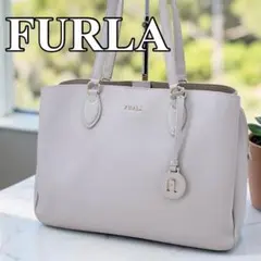 【美品】FURLAフルラ/トートバッグ/テッサ/ワンショルダー/肩掛け/A4可能
