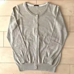 Comfort basic ハニーズ　ベージュ カーディガン L レース 長袖