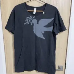 sot 鳩デザイン Tシャツ サイズ3 黒