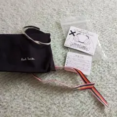 ポールスミス　バングル　ツイスト　シルバー