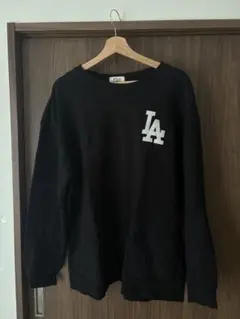 LAロゴ スウェット ブラック