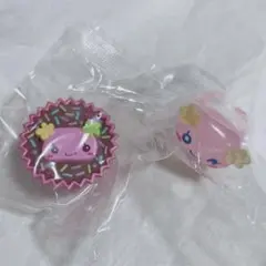 たまごっち ぷくっとクリアリング 手作りおやつチャーム ふらわっち