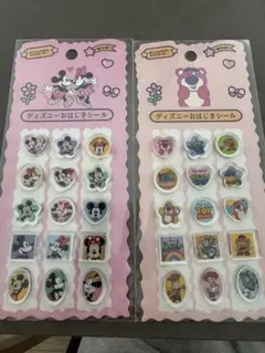 ディズニーおはじきシール トイストーリー&ミッキーミニー