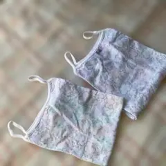 ★女の子向け　キッズ　キャミソール　総柄2枚セット★