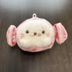 しろたん おやつ くじ キャンディたん ぬいぐるみ キーホルダー いちご