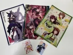 ウマ娘など　クリアファイルセット Rice Shower 他