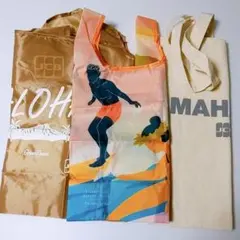 【新品限定品】【ハワイ✾JACK SOREN＆JCB✾エコバッグ３点＆チャーム】