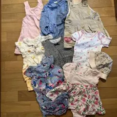 ベビー女の子　70サイズ服　まとめ売り　キャスキッドソン、GAP等のサムネイル