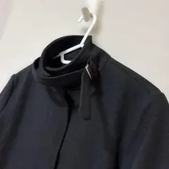 タグ付き アーバンリサーチ items スタンドカラーコート 黒