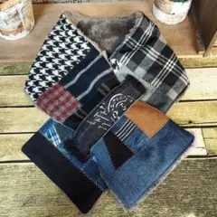 デニムリメイクマフラー