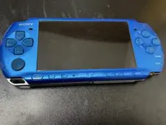 動作品 PSP3000 ブルー 本体単品