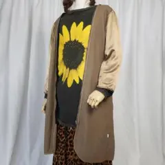 80s USA製 ロンドンフォグ ライナーコート ブラウン×ゴールド系 L相当のサムネイル