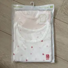 UNIQLO ベビー コットンフライスインナーT 80cm