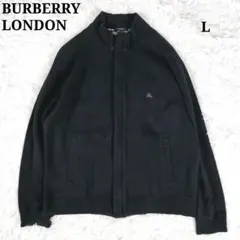 【希少】バーバリー ロンドン ジップアップ ブルゾン ノバチェック L