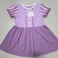 【新品】 半袖 ラプンツェル なりきり ワンピースのサムネイル