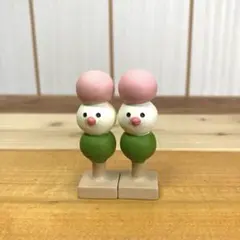 デコレ コンコンブル　文鳥だんごぼんぼり(2個セット)