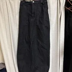 Kastane ダークグレー デニムスカートFサイズ