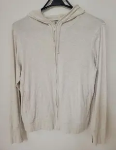 UNIQLO フルジップパーカー ライトベージュ