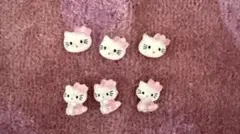 ハローキティ ネイルパーツ 6個セット