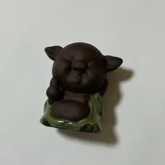 1ピース紫粘土の素敵な豚の置物飾りの飾り紹介小茶ペットブティックティーテーブル