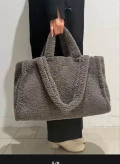 decollte_accessory デコルテアクセサリー モコバッグ グレー - メルカリ