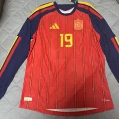 adidas スペイン代表 ラミン・ヤマル ユニフォーム 長袖 - メルカリ