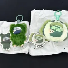 NARUTO はたけカカシ ぬいぐるみ 猫 ポーチ 中国限定 公式正規品 NARUTO はたけカカシ ぬいぐるみ 猫猫学園 EAKI 中国限定 公式正規品