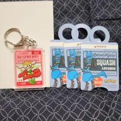 ポケモン アクリルキーホルダー(フラべべ) ストロータグ(ルカリオ)