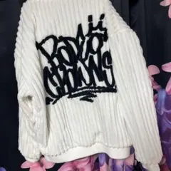 ハリヌキバックLOGOフェイクファージャケットのサムネイル