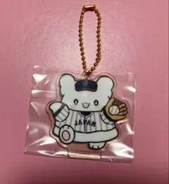 タイトーくじ 侍ジャパン サンリオ アクリルキーホルダー はなまるおばけ F賞