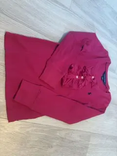 Ralph Lauren 濃いピンク　長袖カットソー