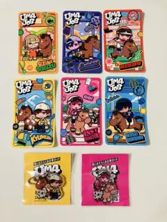 JRA UMAJOB 三好よしみ　キーホルダー　ステッカー