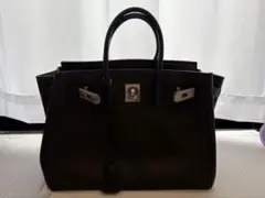 ハンドバッグ　ブラック　レディース