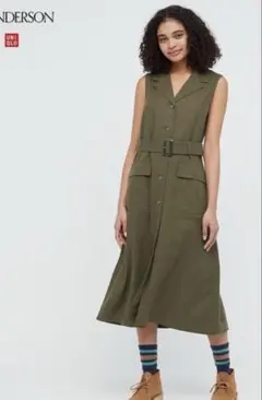 【新品未使用】ユニクロ×JW ANDERSON ノースリーブロングワンピース