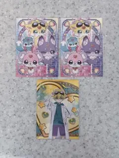 名探偵プリキュア ジェット先輩 シュシュタン ポチタン マシュタン カードセット