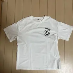 ホワイト グラフィック Tシャツ Mサイズ