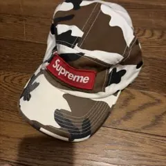 Supreme キャップ カモフラージュ柄