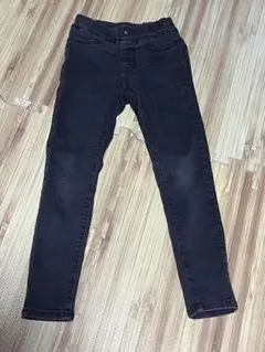 GU KIDS(男女兼用)のびのびデニムレギンスパンツ ジーユー