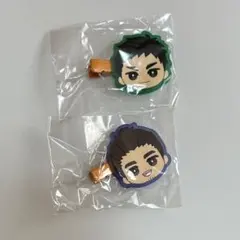 《澤村大地　東峰旭》ハイキュー前髪クリップ