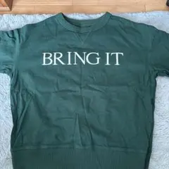 GU BRING IT ダークグリーン Tシャツのサムネイル