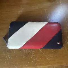 TOMMY HILFIGER ラウンドファスナー長財布 トリコロール 値下げ⭕️