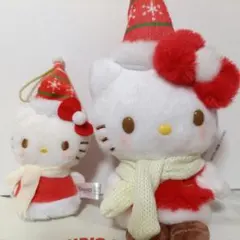 サンリオ　2024年 Xmas ハローキティマスコットandブローチセット