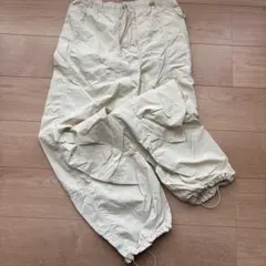 【美品】GU テックパラシュート プルオンパンツ