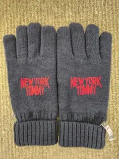 TOMMY 手袋 ネイビー メンズ