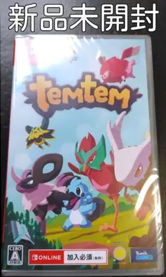 【新品未開封】Temtem テムテム　Switch スイッチ ソフト