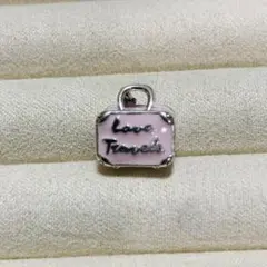 PANDORA ピンクトラベルバッグチャーム