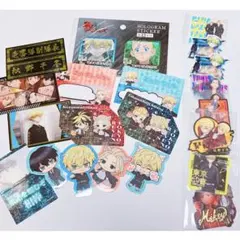 東京リベンジャーズ 松野千冬 佐野万次郎 マイキー 場地圭介 シール ステッカー